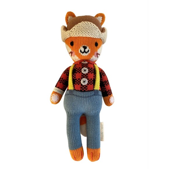 Cuddle + Kind Toys Cuddle And Kind Wyatt The Fox Knit Kids Toy